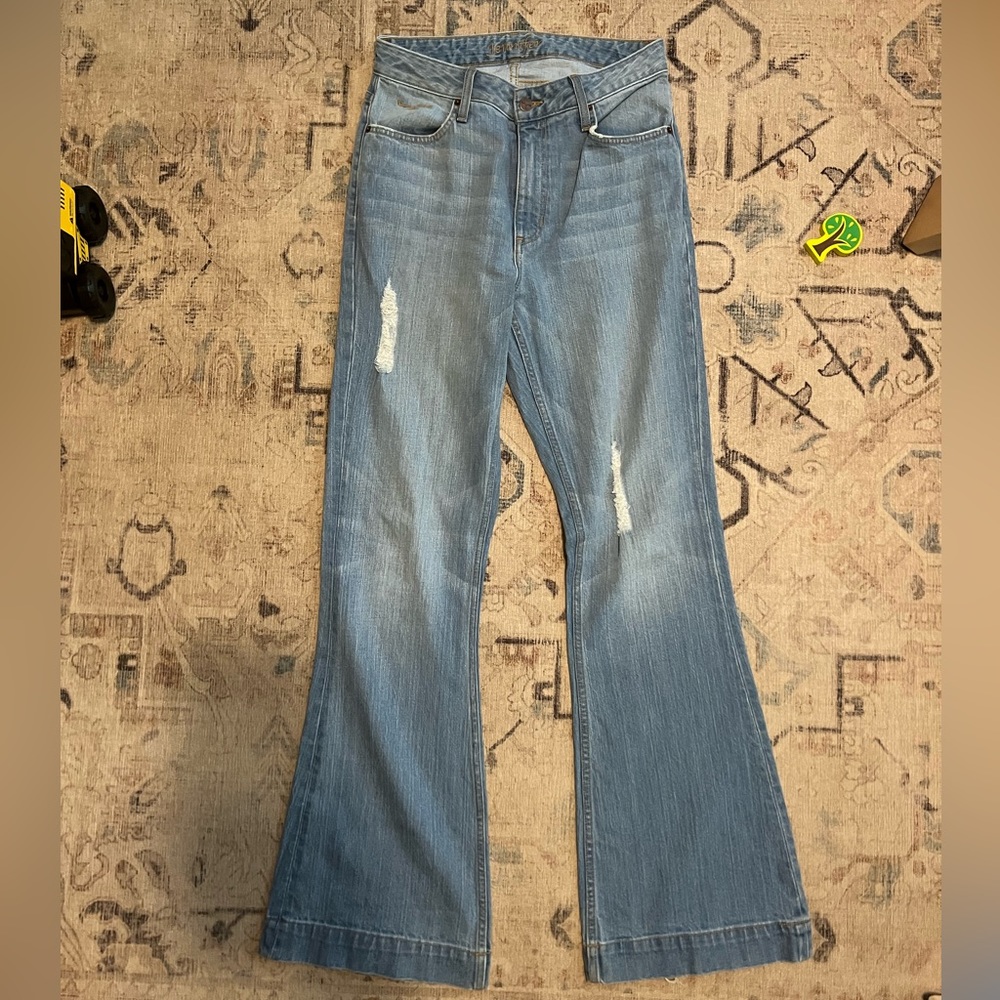 Kimes Ranch Jennifer- Ultra High Rise, Super Wide Flare Leg Size 6/34